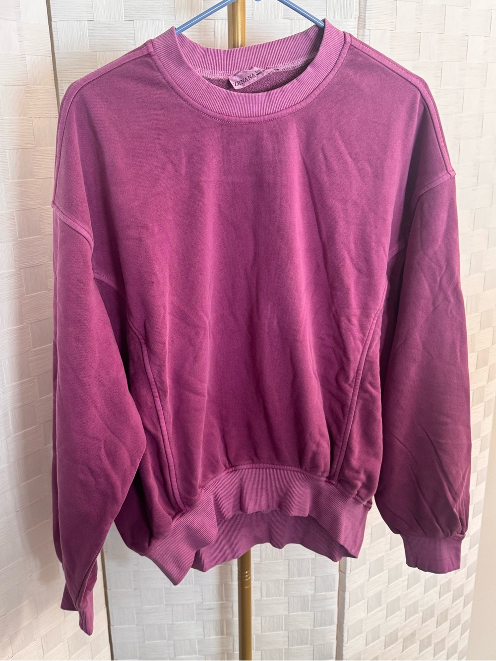 Zenana Oversized Crewneck Sweatshirt